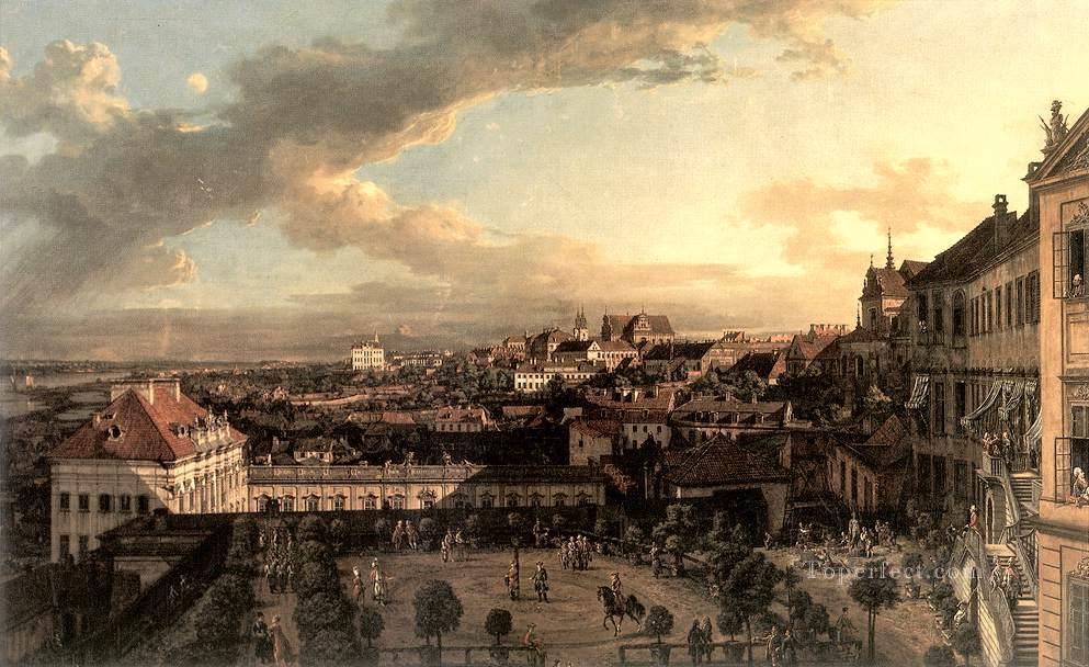 View Of Warsaw From The Royal Palace urban Bernardo Bellotto Oil Paintings